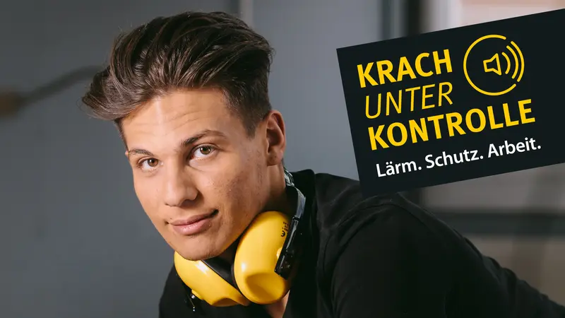 Krach unter Kontrolle durch Gehörschutz